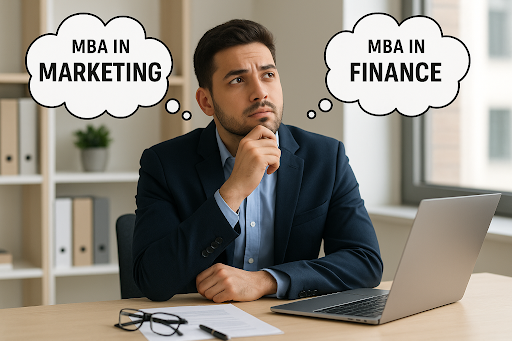 mba in Finance or MBA in Marketing